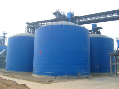 南圣镇水泥钢板库改造